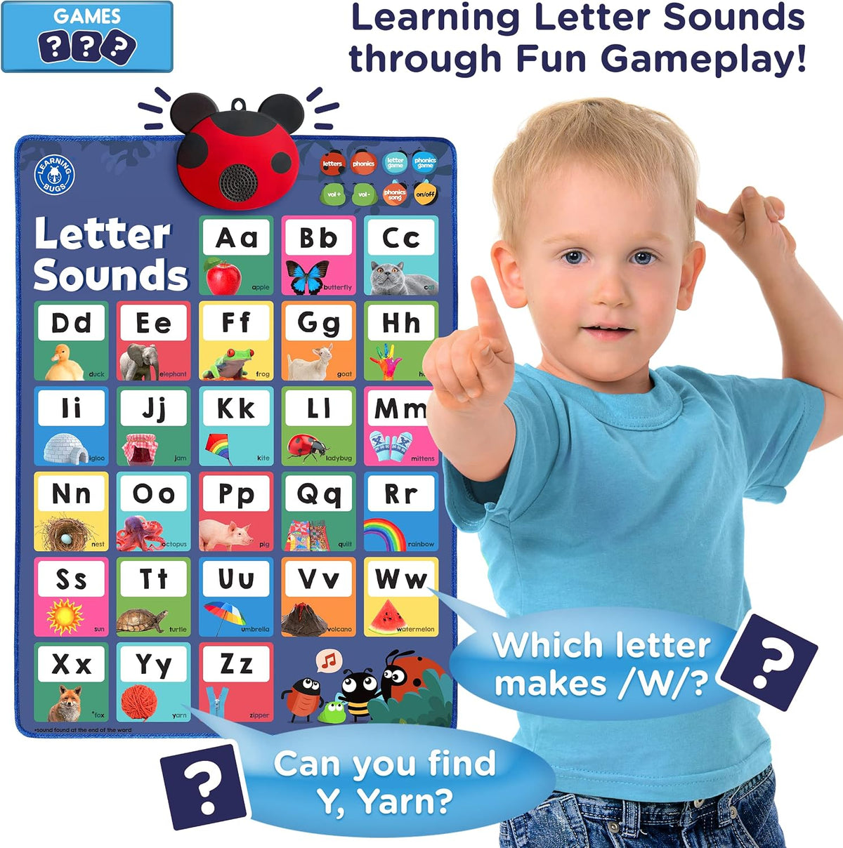 LEARNING BUGS Press to Learn Phonics - image 4
