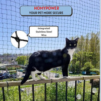 Cat Netting Balcony, Safety Net for Cat - 10x20 ft - image 4