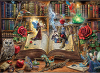 1000 Piece Puzzles for Adults, Premium Magic Book Jigsaw Puzzle – Fun for Kids & Family - Magic Book