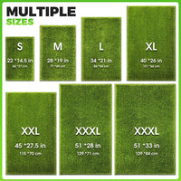 Hompet Dog Grass Pad with Tray Large, 35"x22.5" - Green / 51 x 28" - image 4