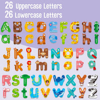 Large Size Magnetic Letters - Uppercase + Lowercase Letters - image 2