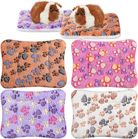 4 Pack Soft Pet Bed Mat Small Dog Crate Fleece – Essentials for Dogs - 13 x 10 Inches / Vivid Color