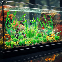 Ameliade Aquarium Artificial Plastic Plants Large Fish Tank Decor - image 4