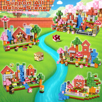 Magneverse Magnetic Blocks, Magnet Building Cubes for Boys Girls - Forest / 300 pcs - image 3