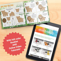 Craftorama Sewing Kit for Kids - Wild Animals - image 4