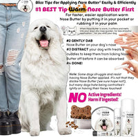 The Blissful Dog Great Pyrenees Unscented Nose Butter - Dog Nose Butter, 16 Ounce