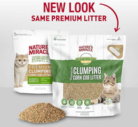 Nature's Miracle Premium Clumping Corn Cob Litter, Tough Odor Bio-Enzymatic Formula, Dust Free