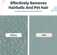 Flex MAX & Pro Pet Hair Remover Kit by LINTPLUS - Dog & Cat Hair Removal Tool for Furniture, Carpets, Rugs & Couches - Easy to Use, Reusable Carpet Scraper for Pet Hair