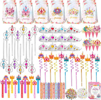 PLOUGVI 702PCS Halloween Party Favors Supplies Decorations - Princess Party Favors