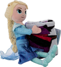 Northwest Character Hugger Pillow & Silk Touch Throw Blanket Set - Frozen 2 - Friends in Leaves - image 3