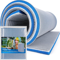 8-Layer Fast-Acting Aquarium Filter Pad - 47.24"x15.75"x0.6" (1 Pack)