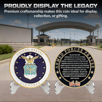 Military Gift Shop Air Force Armed Forces Prayer Coin - Air Force - image 3