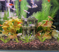 M2cbridge Plastic Fish Tank Plants Soft Silk Water Grass Reptile - 2pcs,8" - image 4