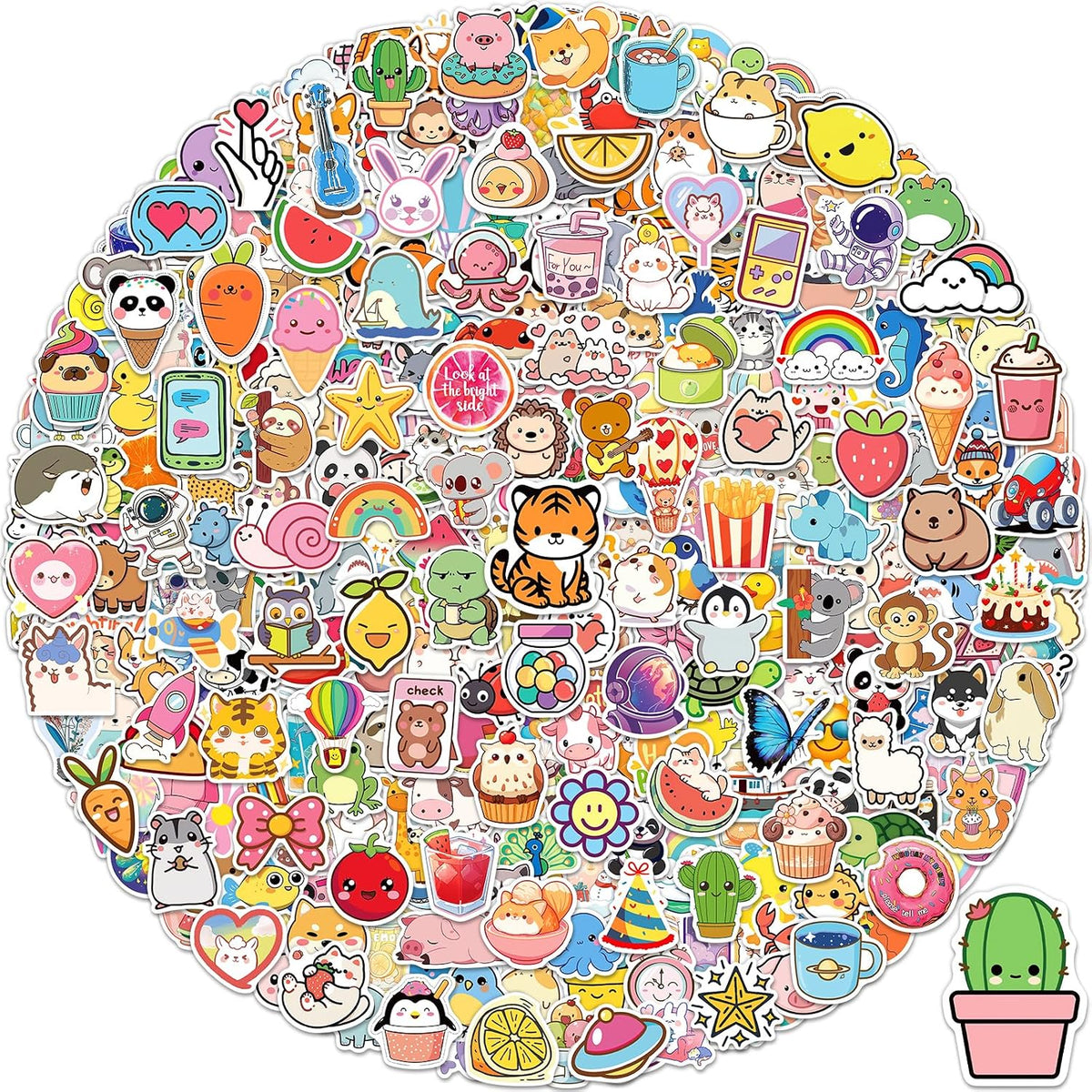 300 PCS Halloween Pumpkin Stickers - cute 600 pcs