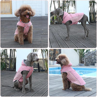 Warm Fleece Dog Hoodie for Small Dogs, Winter Puppy Coats - Pink / X-Small - image 4