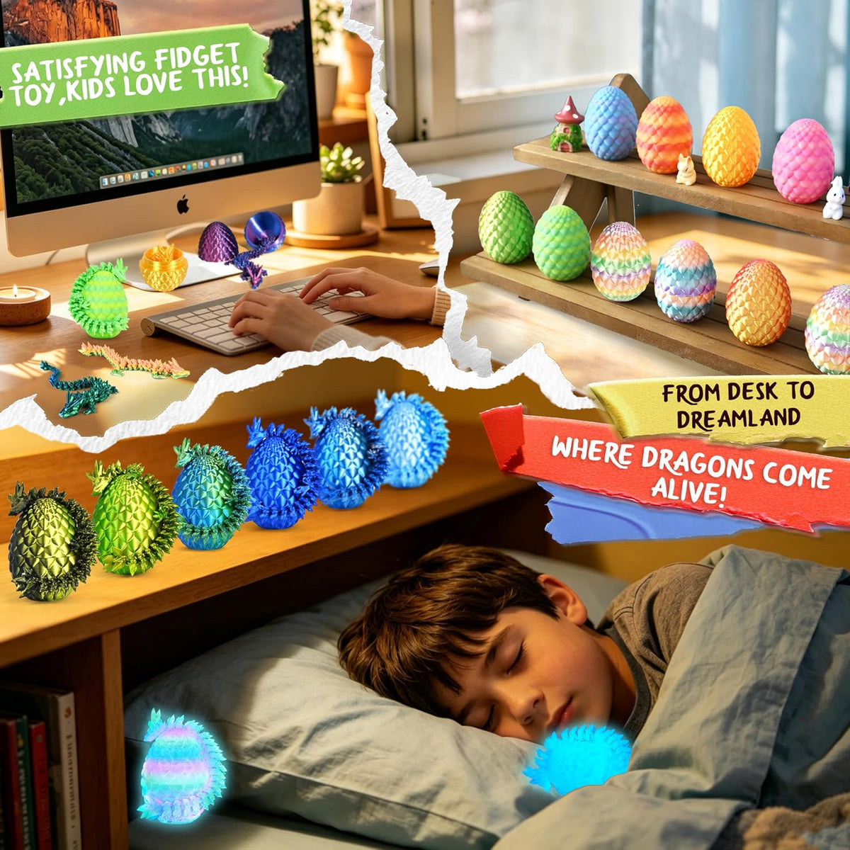Impossmaker 24pcs 3D Printed Dragon Eggs - 24P-S1 - image 2