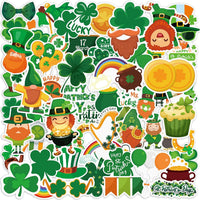 Stickers for Kids, Water Bottle Scrapbook Stickers for Toddlers - St Patricks Day