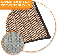 Neater Pets Jute Cat Litter Trapping Mat - Checkered - image 4