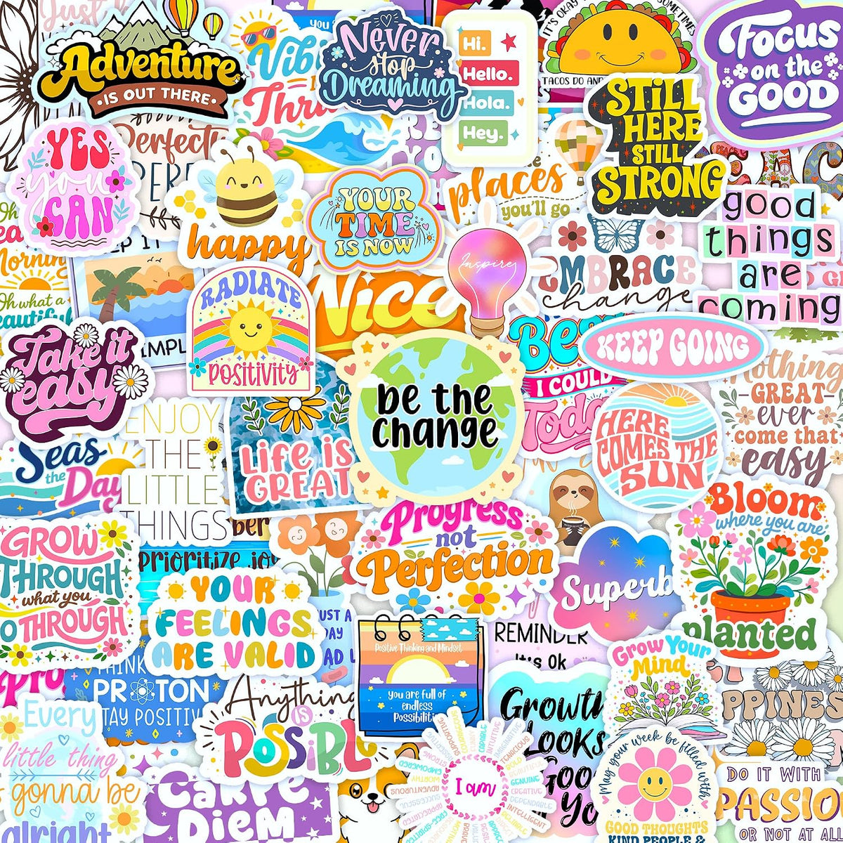 300PCS Affirmation Stickers by Puraesla - 300