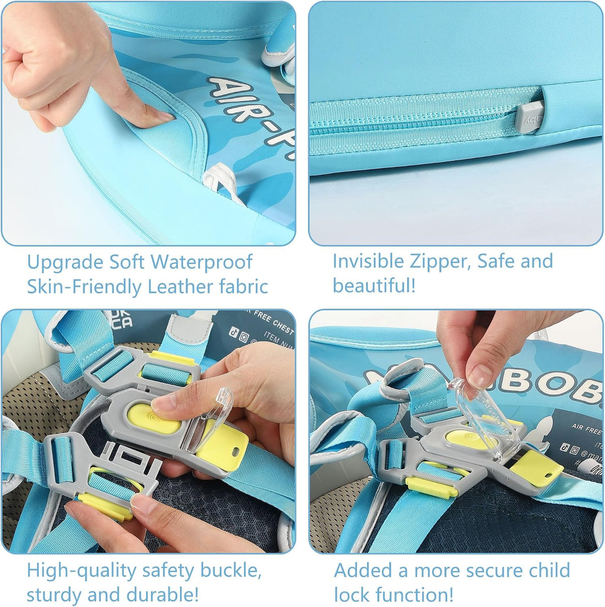 Mambobaby Float with Canopy & Tail - Dinosaur - image 3