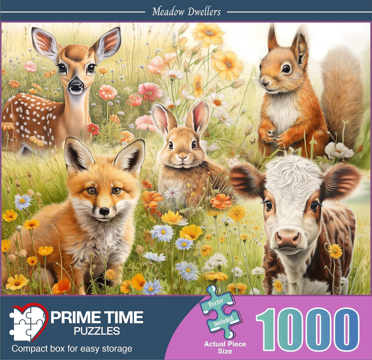 Christmas Advent Puzzle 1000 Piece Countdown 2026 – Fun for Kids & Family - Meadow Dwellers - image 2
