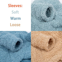 Dog Sweater, Dog Clothes for Medium Dogs Male or Boy - Light blue+Blue+Khaki / Small - image 2
