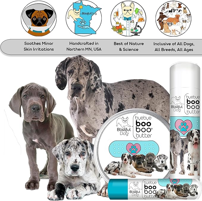The Blissful Dog .15 oz Tube Great Dane Booboo Butter