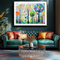Vintage Paint Hummingbird Flower 500 Piece Puzzles for Adults - Colorful-500 Piece-spring Forest / 23" X 15" - image 4