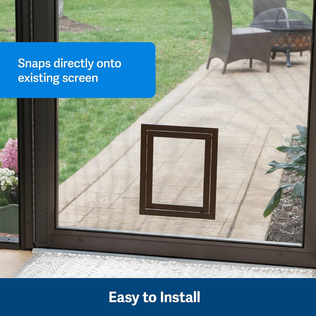 PetSafe Screen Door for Dogs & Cats, Up to 100 lb - Small (Pack of 1) - image 2