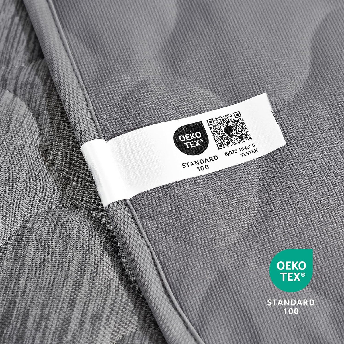 Cozy Bliss Leakproof Cooling Blanket for Large Dogs, Q-Max 0.5 - Heather Charcoal Grey / 60*80 - image 3
