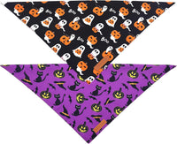 Halloween Dog Bandanas 2 Pack - Halloween 1 / X-Large - image 3