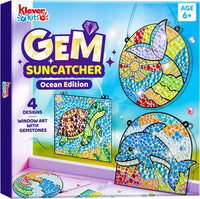 Klever Kits 4PCS Window Art Suncatcher Kits - Ocean