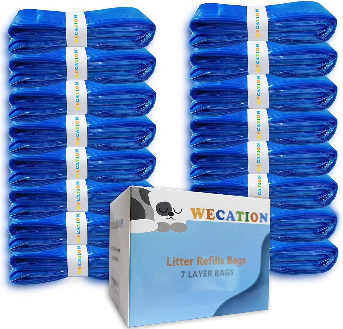 8 Pack Cat Litter Refills - 18 Pack