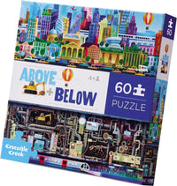 60 pc Above & Below/Earth & Space – Fun for Kids & Family - Big City