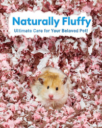 BUCATSTATE Hamster Bedding 15L, 99% Dust-Free Paper Bedding - Blossom / 70L - image 2