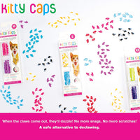 Kitty Caps Nail Caps for Cats, Safe - X-Small (Under 5 lbs) / 1-Pack - image 3
