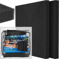 Borlech Aquarium Bio Filter Sponge Pad - 18.5"x18.5"x1.6" (35PPI) 2 PACK