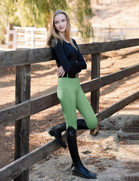 FitsT4 Sports Women's Full Seat Riding Tights Active Silicon Grip Horse Riding Tights Equestrian Breeches