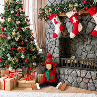 Bencailor Christmas doll clothes for 18 inch dolls in red and white cowgirl style with hat and boots - view 14