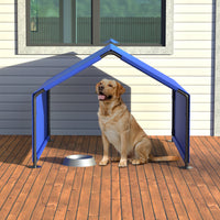 Dog Shade Shelter Outdoor Tent for Small Medium Dogs, Waterproof Sun Protection Pet House for Dogs, Small Animals and Li