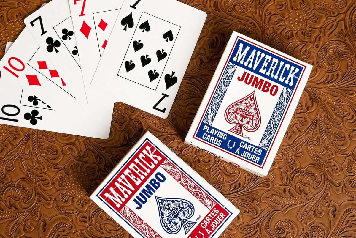 Maverick Playing Cards 12 Pack, Standard Index - 48 PK Jumbo - image 4