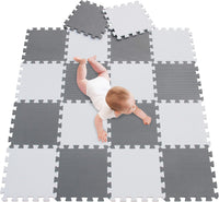 meiqicool Foam Play Mat Thick Soft EVA Interlocking Foam Floor Mats - image 2