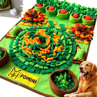 Snuffle Mat for Dogs, 33.5 x 19.7 Pet Food & Dog Feeding Mat