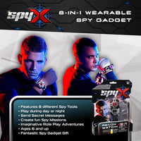 SpyX / Micro Gear Set - 4 Real Spy Toys Kit + Adjustable Belt for Spy Kids Role Play. Junior Secret - Childrens Recon Spy Watch - image 2