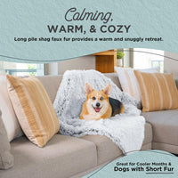 Best Friends by Sheri Dog Blanket, Shag Faux Fur - Frost / 30" x 40" - image 4