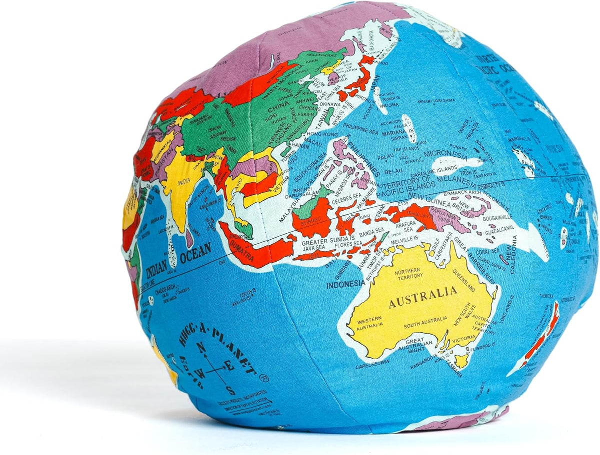 Hugg-A-Planet Classic Political Earth – Fun for Kids & Family - image 2