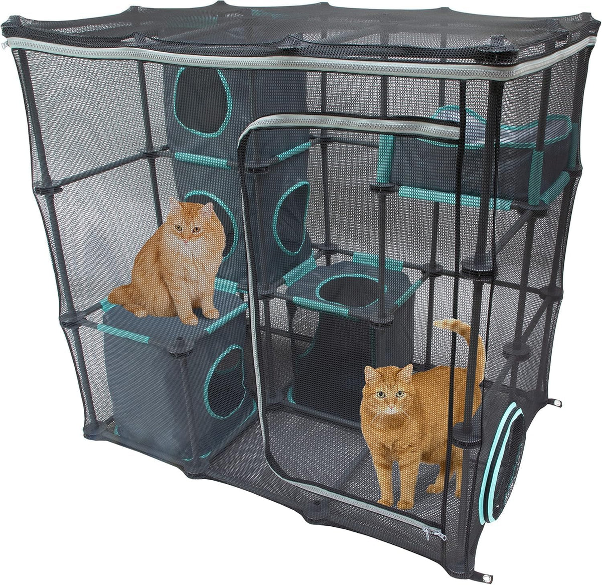 Kitty City Outdoor Catio Furniture & Play Kits for Cats - OUTDOOR MEGA KIT