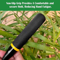 Gardening Tools – 3-in-1 Premium Garden Tool Set,Heavy Duty Pruning Shear, Trowel and Transplanter,Rust-Proof Hand Tool Set, Ideal Gardening Gifts for All (Black)