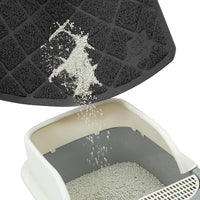 Niubya Premium Cat Litter Mat - Black / 1 Count (Pack of 1) / 23" x 14" - image 4