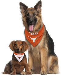Pets First Collegiate Pet Accessories, Reversible Bandana - Large/X-Large / Texas Longhorns - image 4
